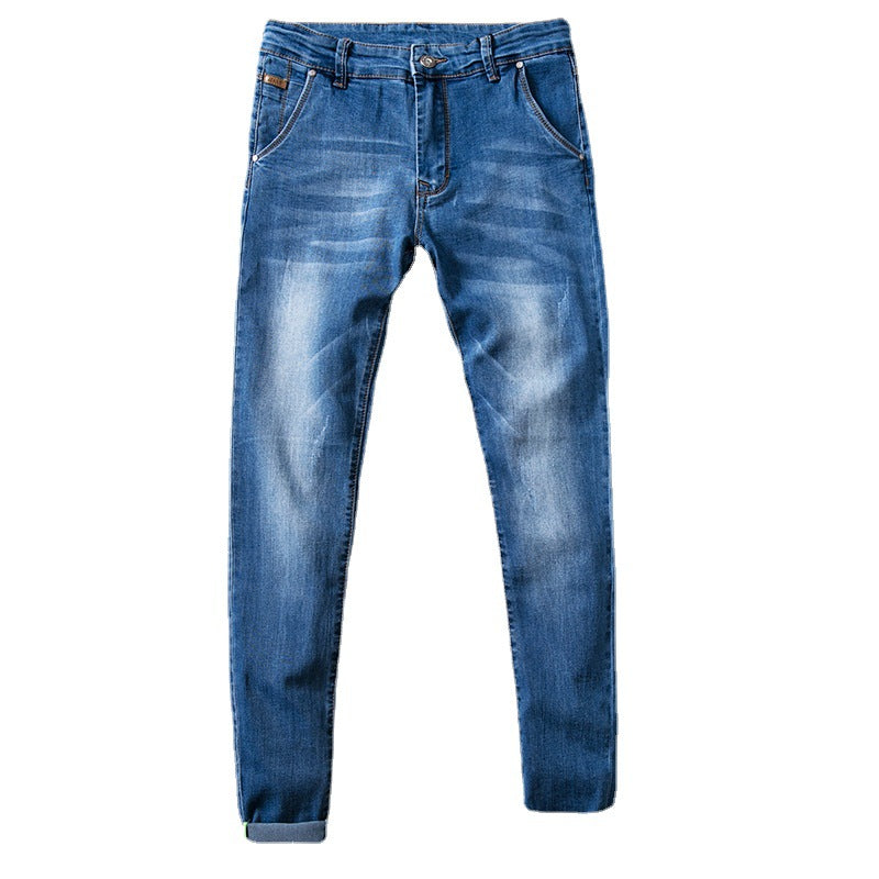New Stretch Mid-rise Jeans For Men