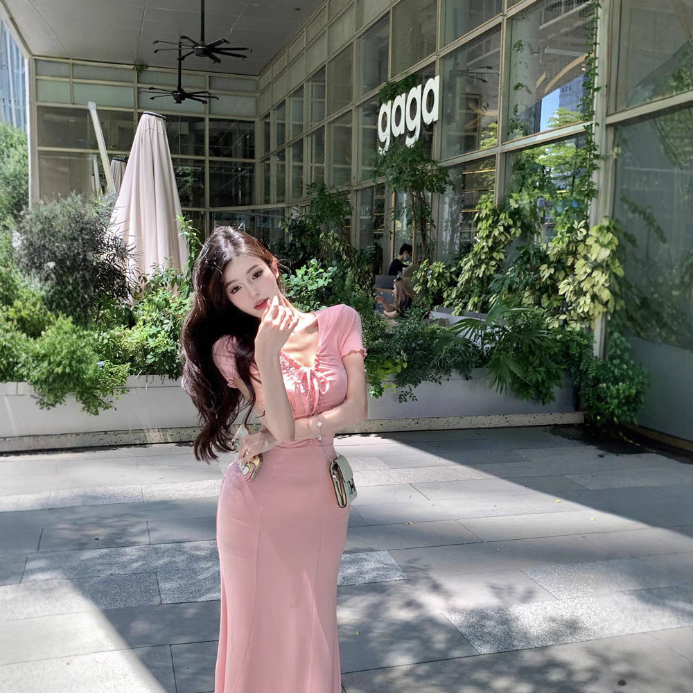 High End Sexy Sheath Maxi Dress